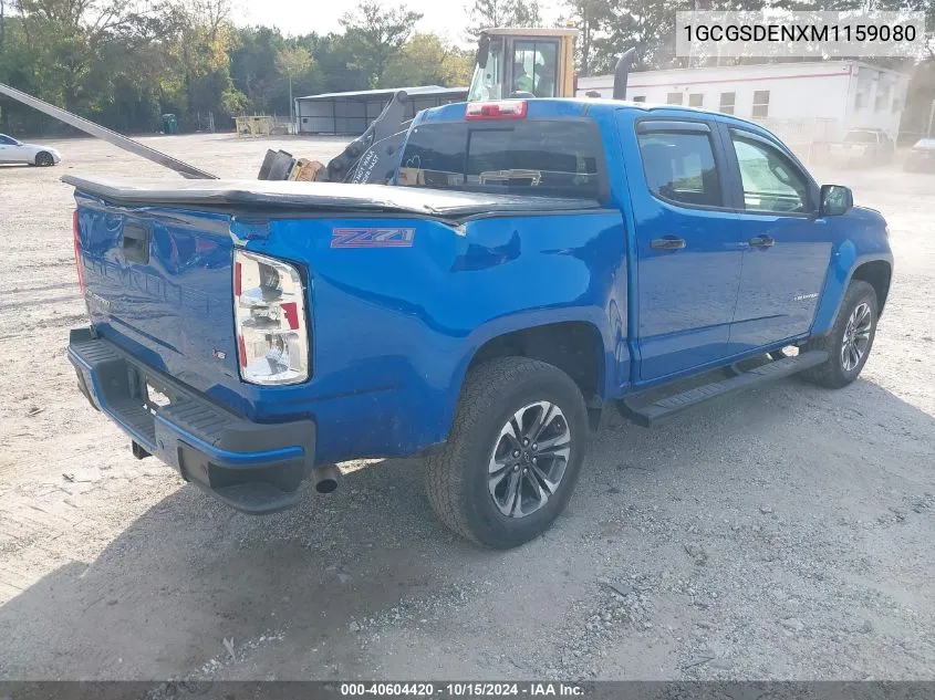 2021 Chevrolet Colorado 2Wd Short Box Z71 VIN: 1GCGSDENXM1159080 Lot: 40604420