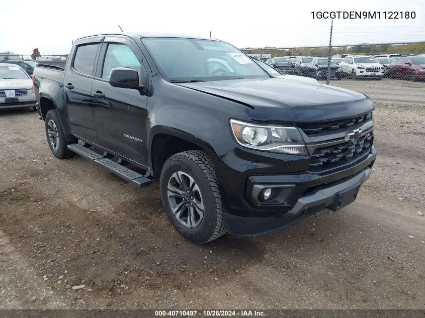 2021 Chevrolet Colorado 4Wd Short Box Z71 VIN: 1GCGTDEN9M1122180 Lot: 40710497