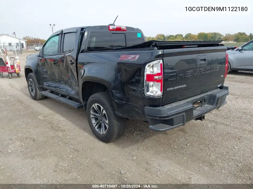 2021 Chevrolet Colorado 4Wd Short Box Z71 VIN: 1GCGTDEN9M1122180 Lot: 40710497