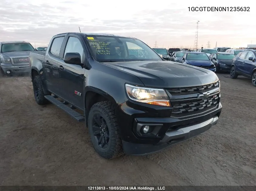 2022 Chevrolet Colorado VIN: 1GCGTDEN0N1235632 Lot: 12113813