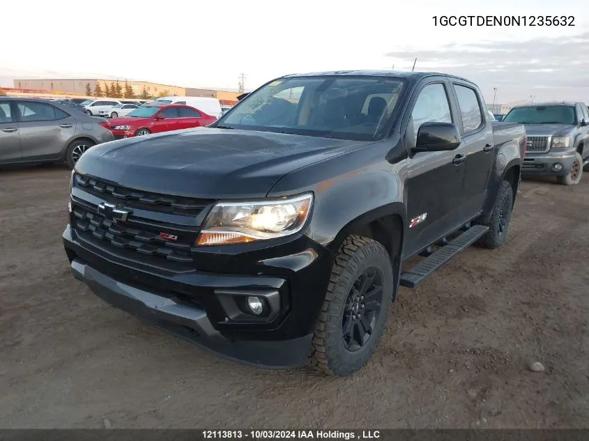 2022 Chevrolet Colorado VIN: 1GCGTDEN0N1235632 Lot: 12113813