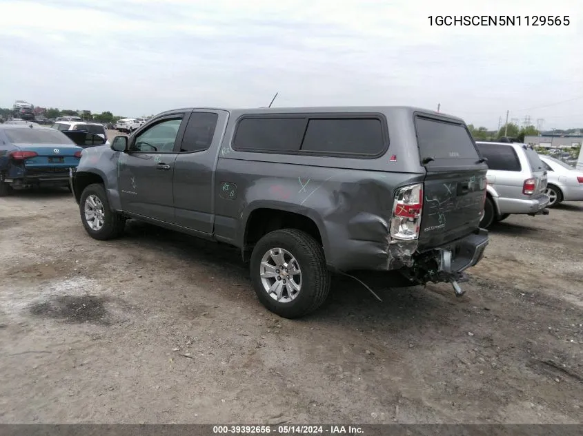 2022 Chevrolet Colorado 2Wd Long Box Lt VIN: 1GCHSCEN5N1129565 Lot: 39392656