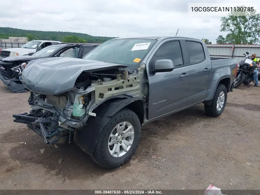 1GCGSCEA1N1130785 2022 Chevrolet Colorado 2Wd Short Box Lt