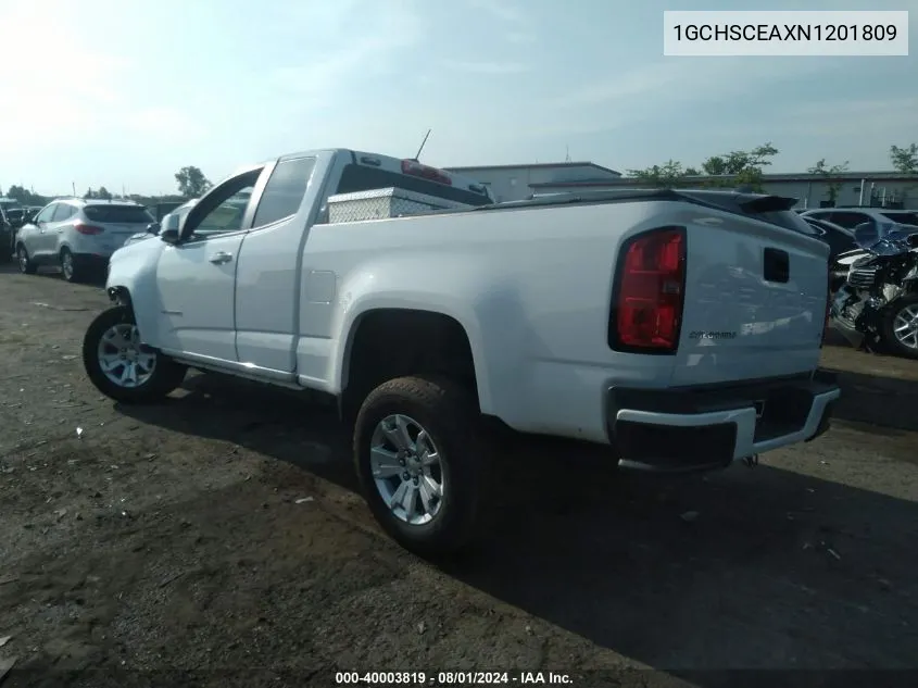 2022 Chevrolet Colorado 2Wd Long Box Lt VIN: 1GCHSCEAXN1201809 Lot: 40003819