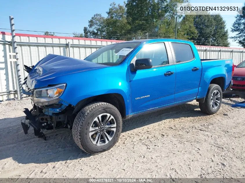 01GCGTDEN41329531 2022 Chevrolet Colorado 4Wd Short Box Z71