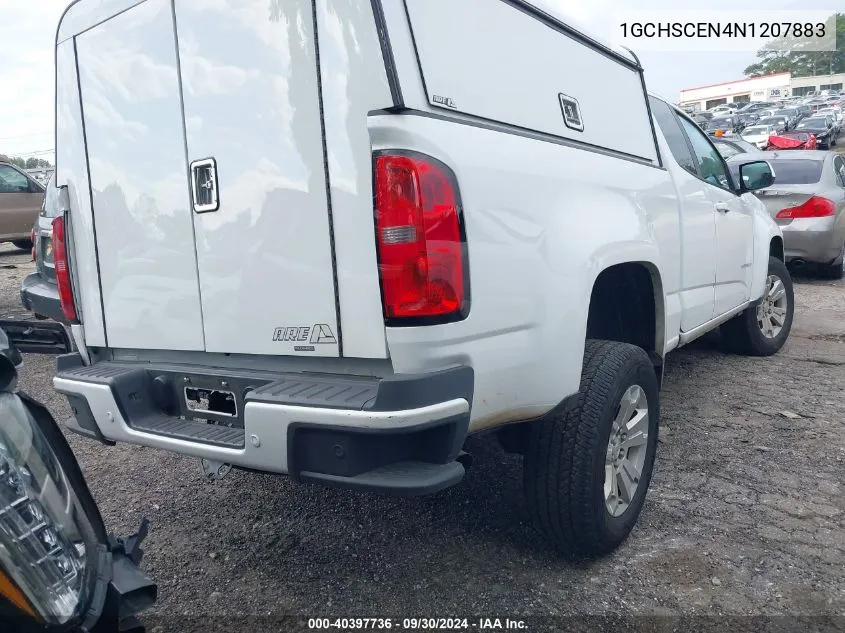 1GCHSCEN4N1207883 2022 Chevrolet Colorado 2Wd Long Box Lt