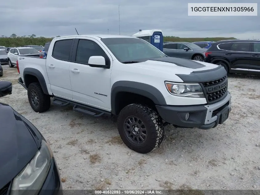 2022 Chevrolet Colorado Zr2 VIN: 1GCGTEENXN1305966 Lot: 40532893