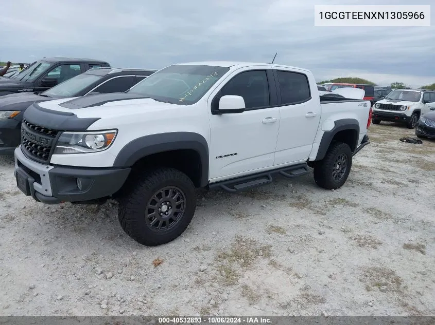 2022 Chevrolet Colorado Zr2 VIN: 1GCGTEENXN1305966 Lot: 40532893