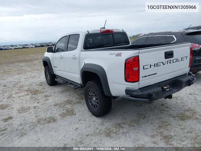 2022 Chevrolet Colorado Zr2 VIN: 1GCGTEENXN1305966 Lot: 40532893