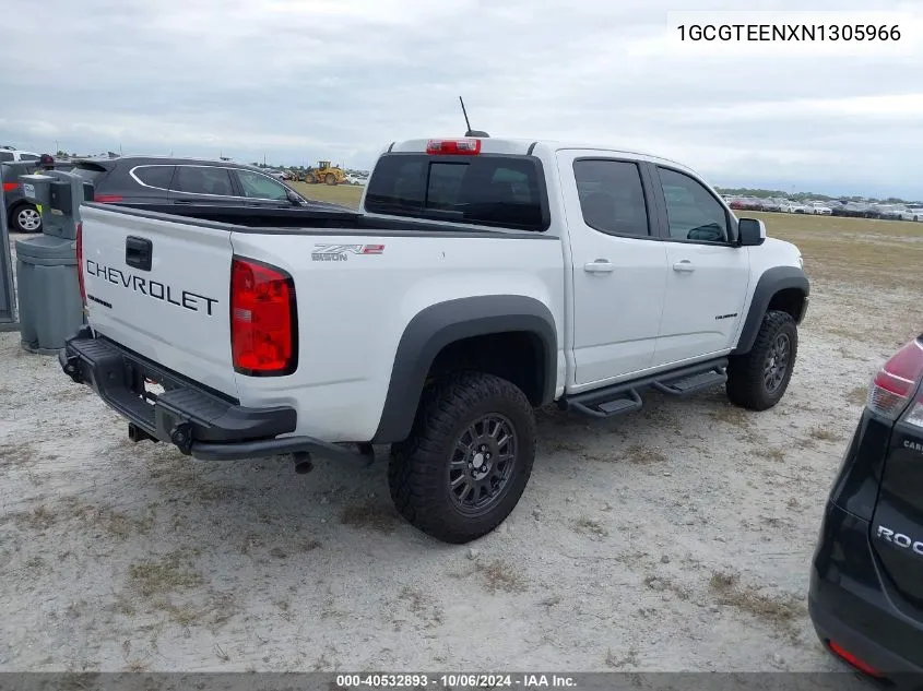 2022 Chevrolet Colorado Zr2 VIN: 1GCGTEENXN1305966 Lot: 40532893