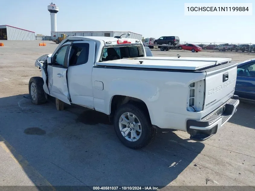 1GCHSCEA1N1199884 2022 Chevrolet Colorado 2Wd Long Box Lt