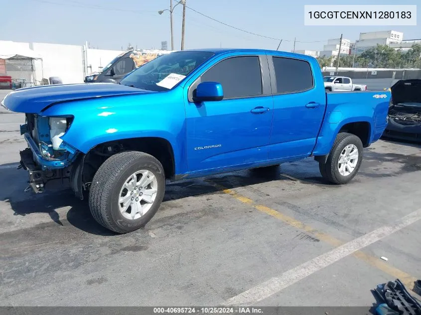 2022 Chevrolet Colorado 4Wd Lt VIN: 1GCGTCENXN1280183 Lot: 40695724