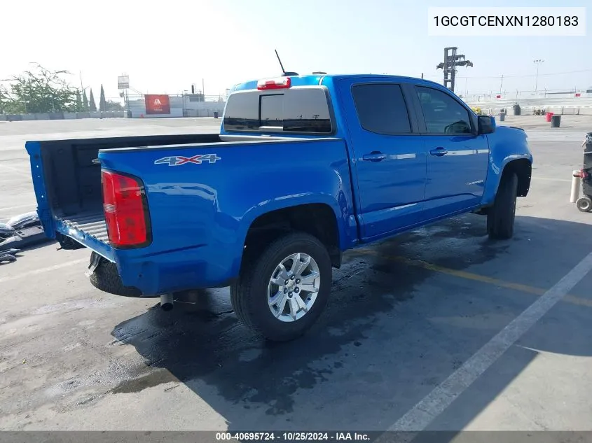 1GCGTCENXN1280183 2022 Chevrolet Colorado 4Wd Lt