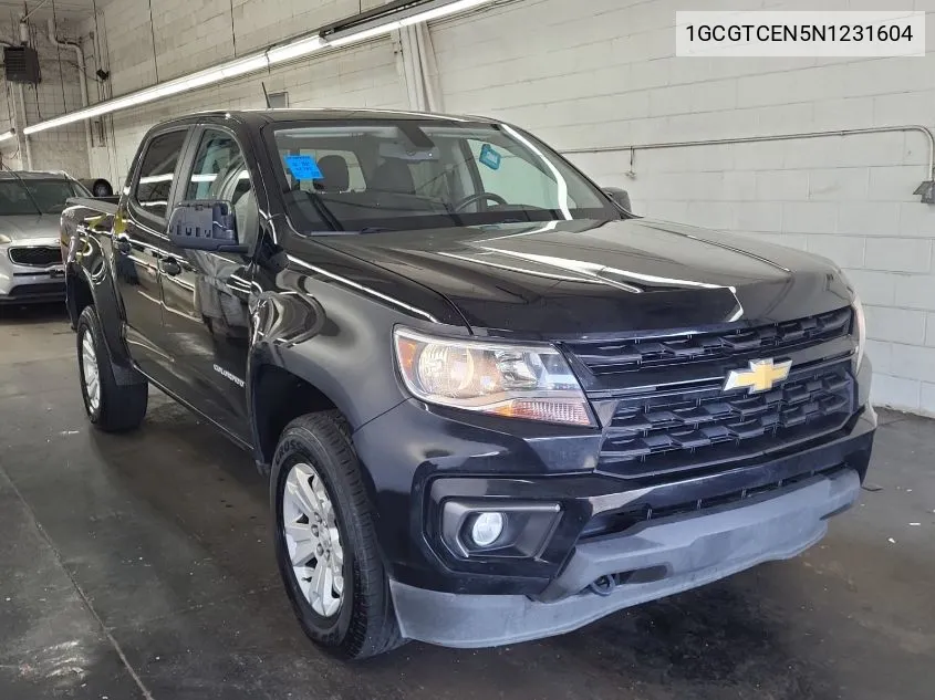 2022 Chevrolet Colorado 4Wd Lt VIN: 1GCGTCEN5N1231604 Lot: 40733523