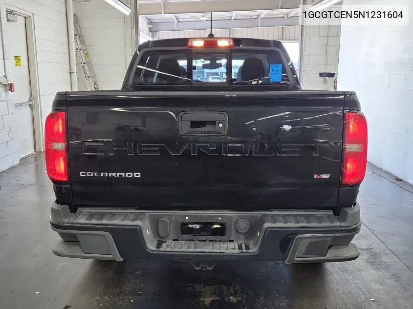 2022 Chevrolet Colorado 4Wd Lt VIN: 1GCGTCEN5N1231604 Lot: 40733523