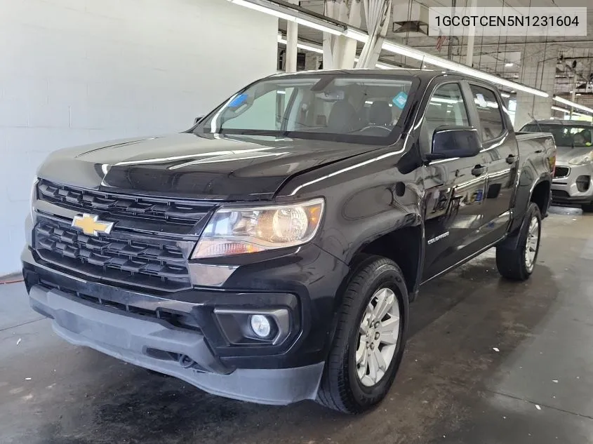 2022 Chevrolet Colorado 4Wd Lt VIN: 1GCGTCEN5N1231604 Lot: 40733523