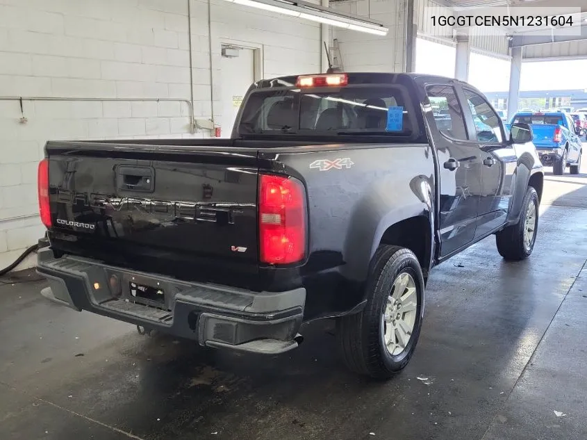 2022 Chevrolet Colorado 4Wd Lt VIN: 1GCGTCEN5N1231604 Lot: 40733523