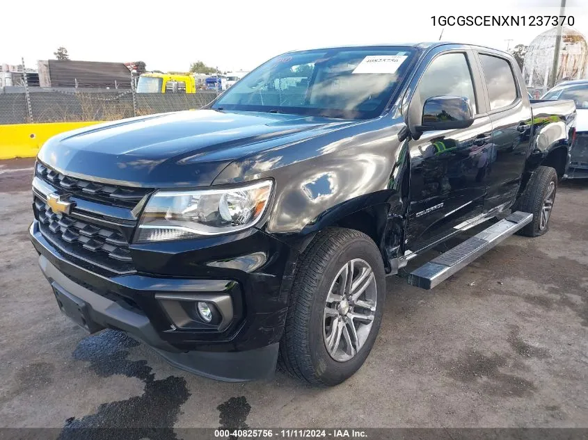 2022 Chevrolet Colorado 2Wd Short Box Lt VIN: 1GCGSCENXN1237370 Lot: 40825756