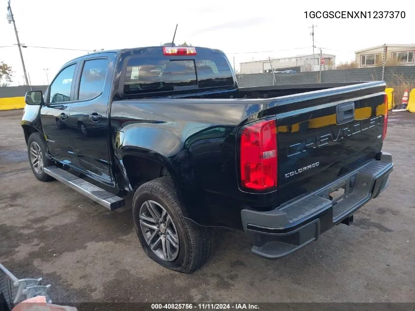 2022 Chevrolet Colorado 2Wd Short Box Lt VIN: 1GCGSCENXN1237370 Lot: 40825756