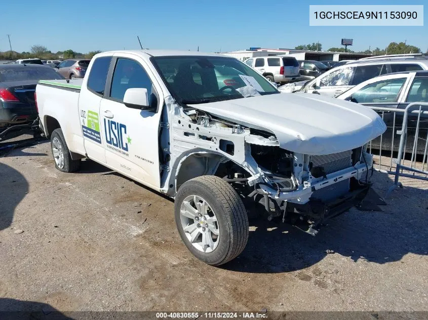 2022 Chevrolet Colorado 2Wd Long Box Lt VIN: 1GCHSCEA9N1153090 Lot: 40830555