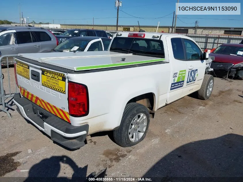 2022 Chevrolet Colorado 2Wd Long Box Lt VIN: 1GCHSCEA9N1153090 Lot: 40830555