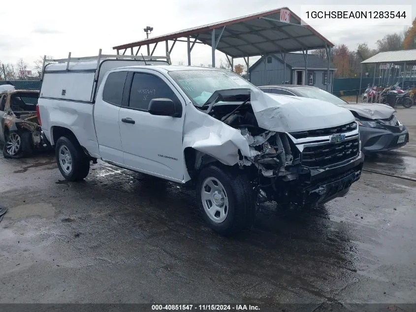 2022 Chevrolet Colorado 2Wd Long Box Wt VIN: 1GCHSBEA0N1283544 Lot: 40851547