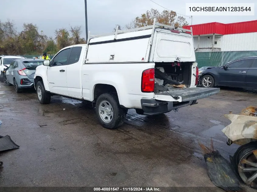 2022 Chevrolet Colorado 2Wd Long Box Wt VIN: 1GCHSBEA0N1283544 Lot: 40851547