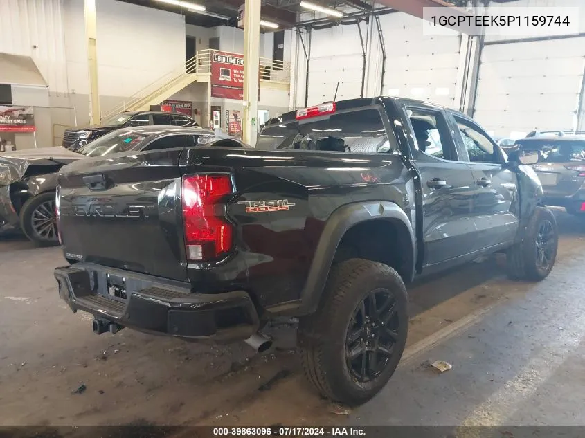 1GCPTEEK5P1159744 2023 Chevrolet Colorado 4Wd Short Box Trail Boss