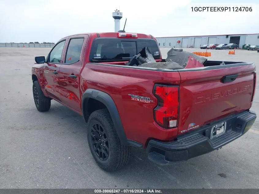 1GCPTEEK9P1124706 2023 Chevrolet Colorado 4Wd Short Box Trail Boss