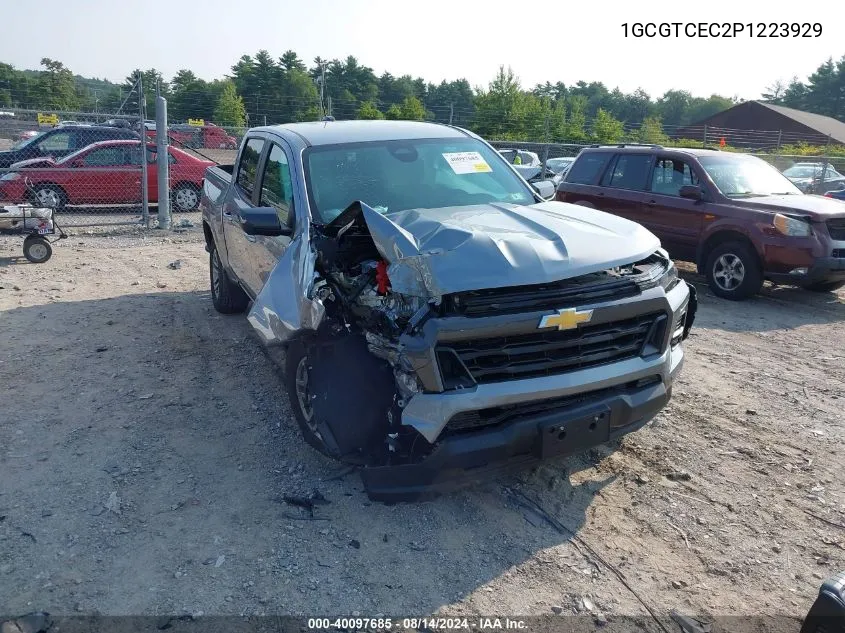 2023 Chevrolet Colorado 4Wd Short Box Lt VIN: 1GCGTCEC2P1223929 Lot: 40097685