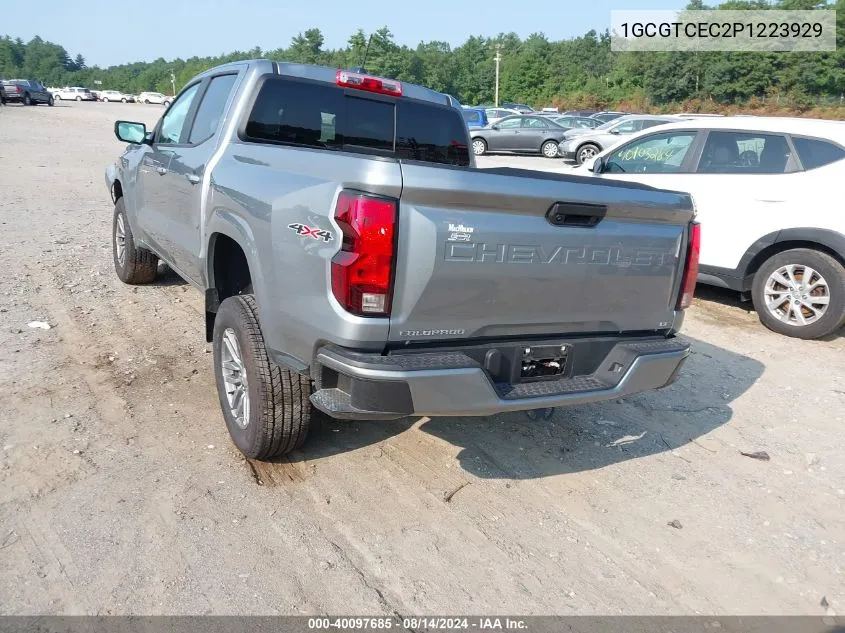 2023 Chevrolet Colorado 4Wd Short Box Lt VIN: 1GCGTCEC2P1223929 Lot: 40097685