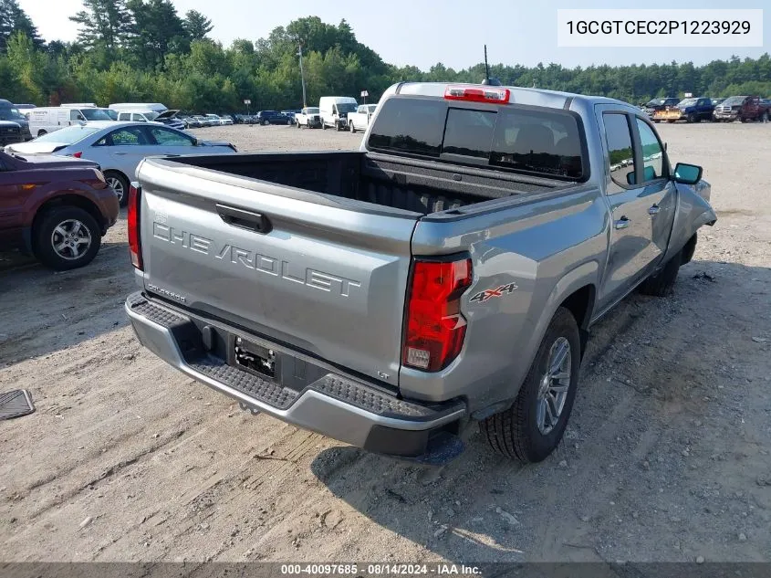 2023 Chevrolet Colorado 4Wd Short Box Lt VIN: 1GCGTCEC2P1223929 Lot: 40097685