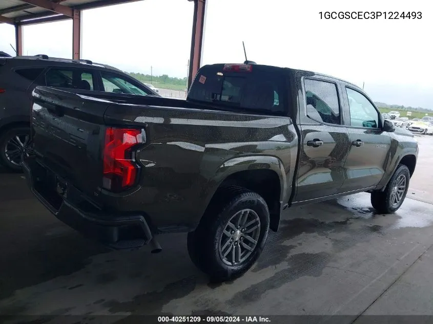 2023 Chevrolet Colorado Lt VIN: 1GCGSCEC3P1224493 Lot: 40251209