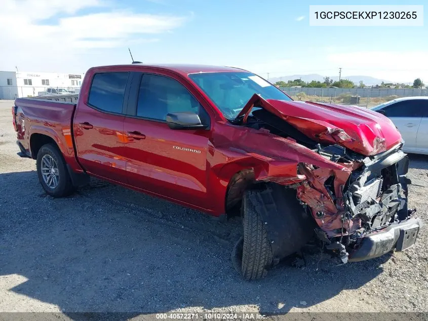 1GCPSCEKXP1230265 2023 Chevrolet Colorado 2Wd Short Box Lt