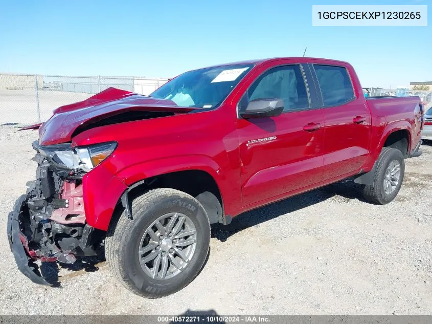 2023 Chevrolet Colorado 2Wd Short Box Lt VIN: 1GCPSCEKXP1230265 Lot: 40572271