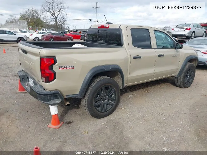 1GCPTEEK8P1239877 2023 Chevrolet Colorado 4Wd Short Box Trail Boss