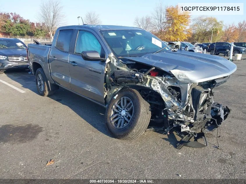 2023 Chevrolet Colorado 4Wd Short Box Lt VIN: 1GCPTCEK9P1178415 Lot: 40730354