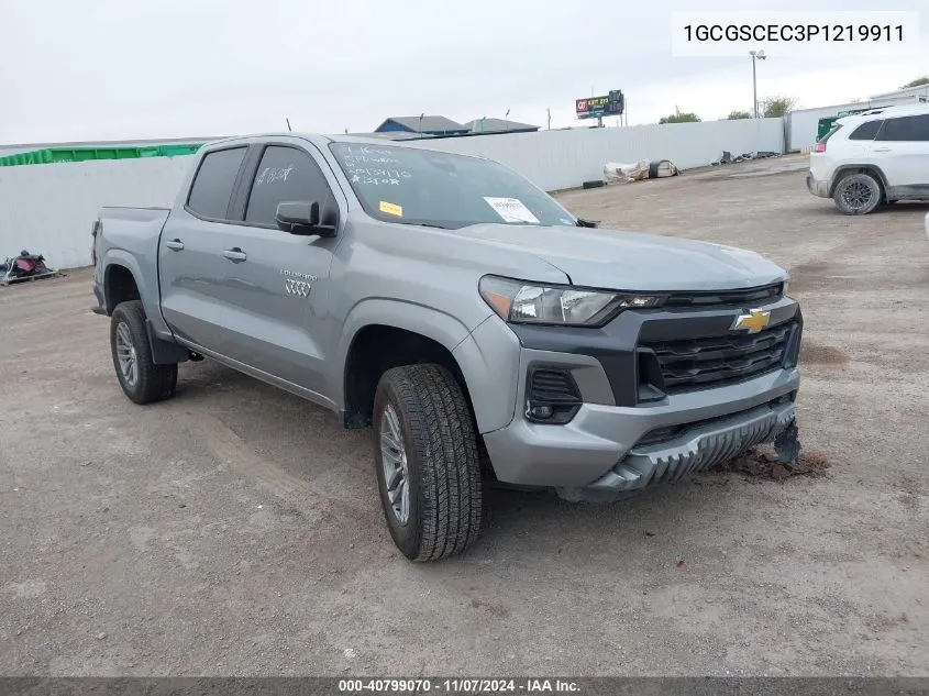 2023 Chevrolet Colorado 2Wd Short Box Lt VIN: 1GCGSCEC3P1219911 Lot: 40799070