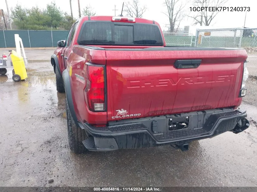 2023 Chevrolet Colorado 4Wd Short Box Trail Boss VIN: 1GCPTEEK7P1240373 Lot: 40854816