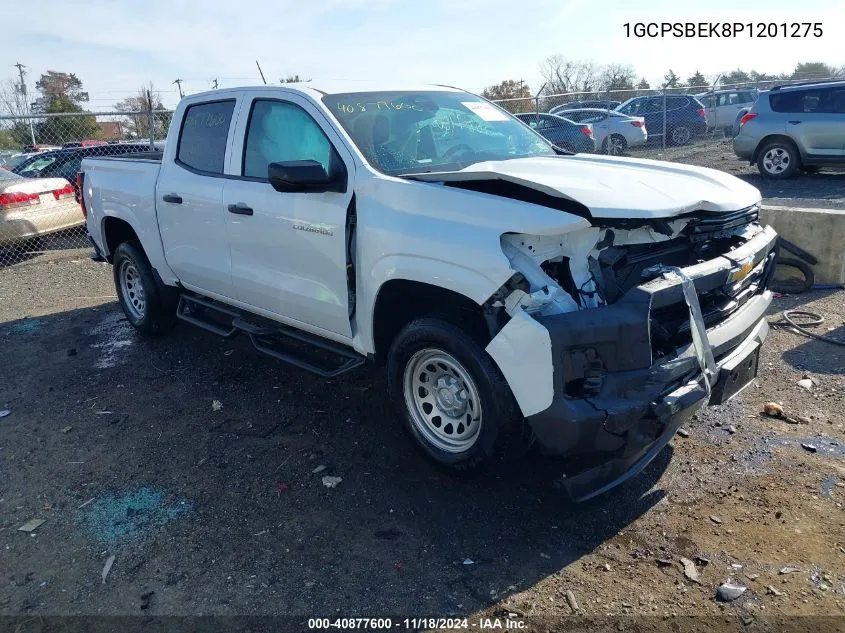 2023 Chevrolet Colorado 2Wd Short Box Wt VIN: 1GCPSBEK8P1201275 Lot: 40877600