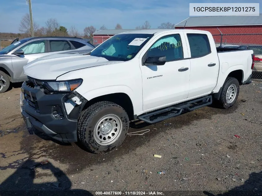 2023 Chevrolet Colorado 2Wd Short Box Wt VIN: 1GCPSBEK8P1201275 Lot: 40877600