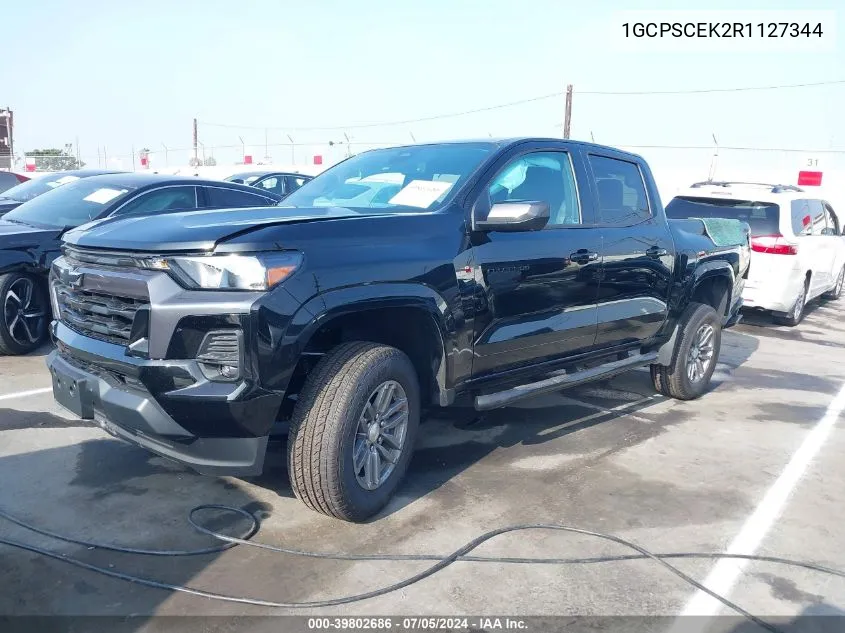 2024 Chevrolet Colorado 2Wd Lt VIN: 1GCPSCEK2R1127344 Lot: 39802686