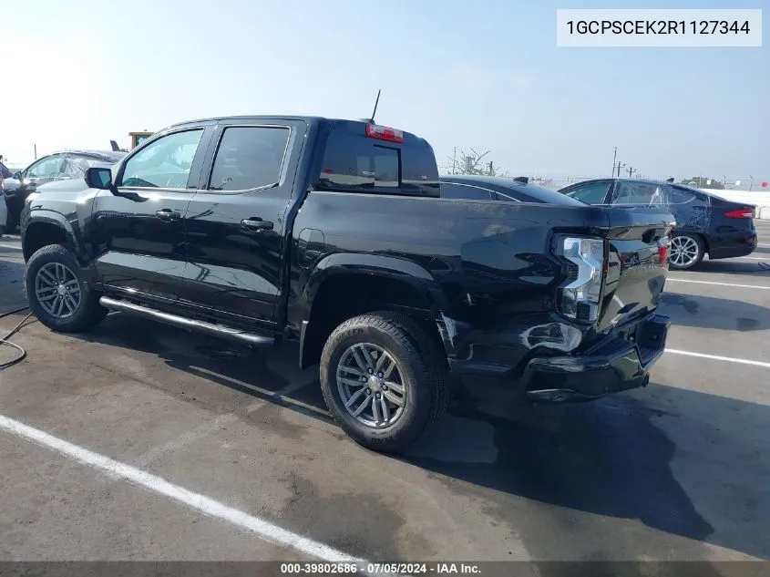 2024 Chevrolet Colorado 2Wd Lt VIN: 1GCPSCEK2R1127344 Lot: 39802686