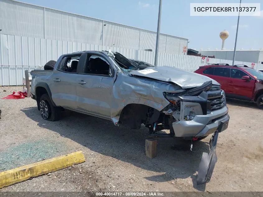 2024 Chevrolet Colorado 4Wd Z71 VIN: 1GCPTDEK8R1137377 Lot: 40014717