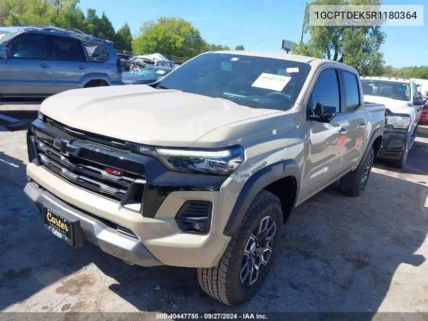 2024 Chevrolet Colorado 4Wd Z71 VIN: 1GCPTDEK5R1180364 Lot: 40447755