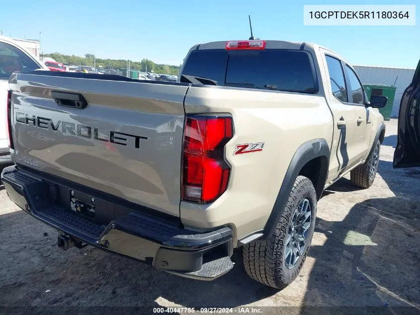 2024 Chevrolet Colorado 4Wd Z71 VIN: 1GCPTDEK5R1180364 Lot: 40447755