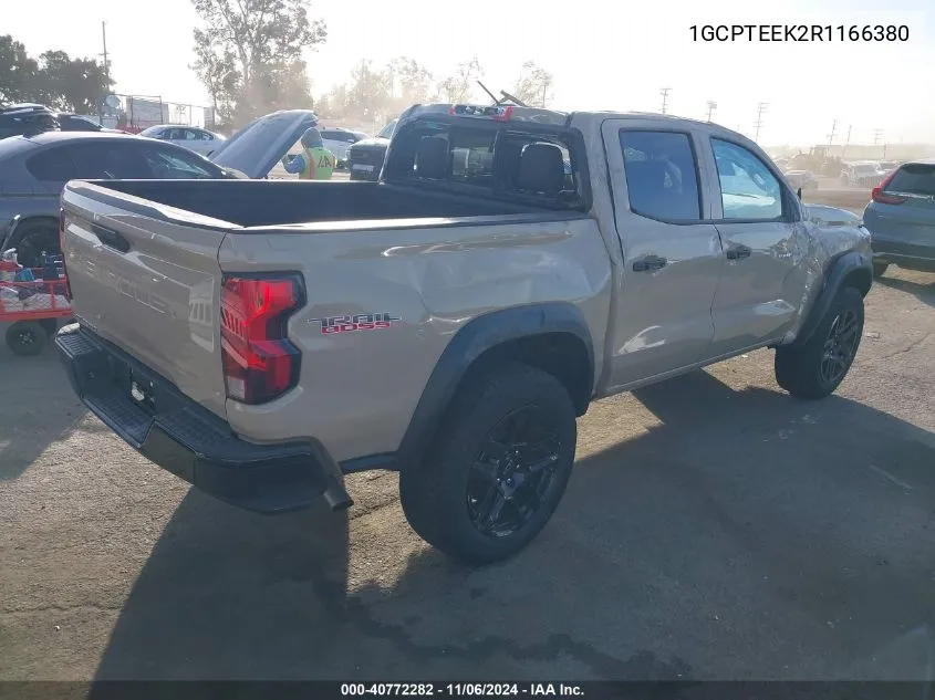 1GCPTEEK2R1166380 2024 Chevrolet Colorado 4Wd Trail Boss