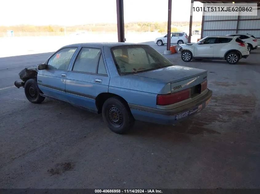 1988 Chevrolet Corsica VIN: 1G1LT511XJE620862 Lot: 40686958