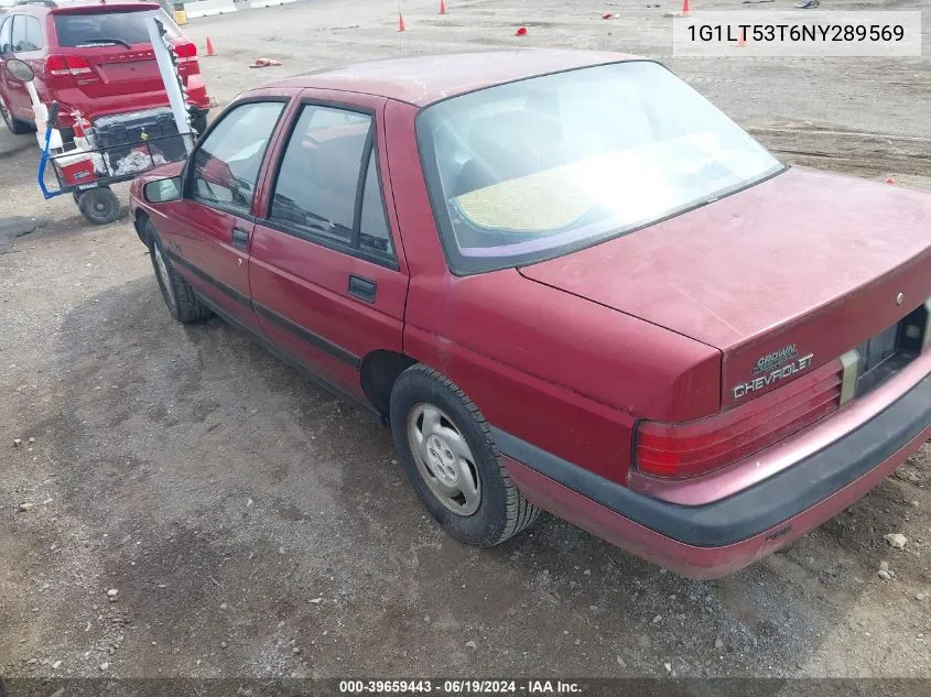 1G1LT53T6NY289569 1992 Chevrolet Corsica Lt