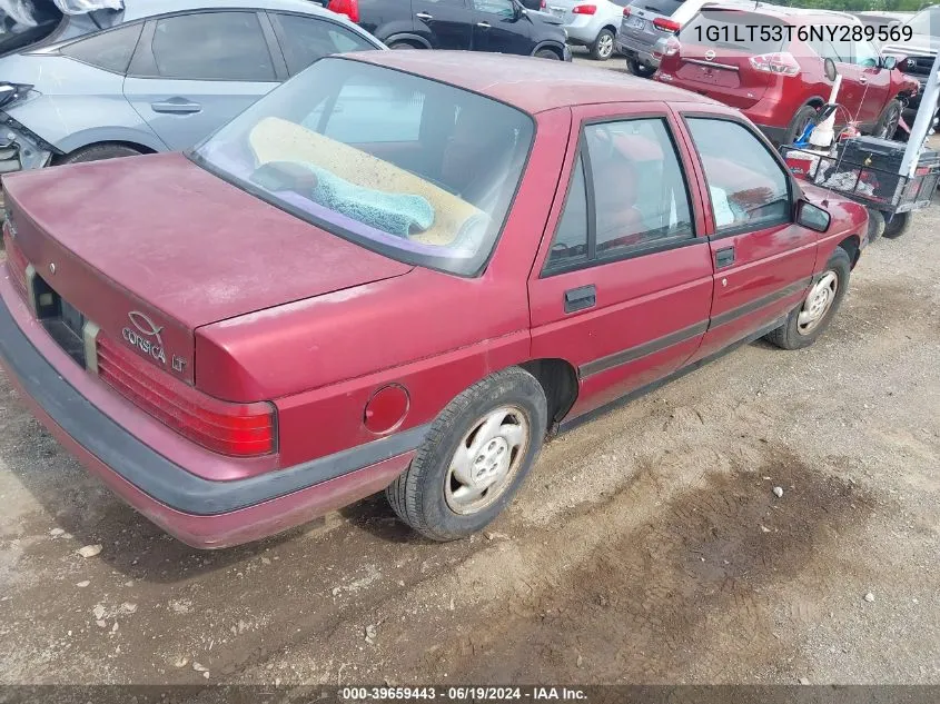 1992 Chevrolet Corsica Lt VIN: 1G1LT53T6NY289569 Lot: 39659443